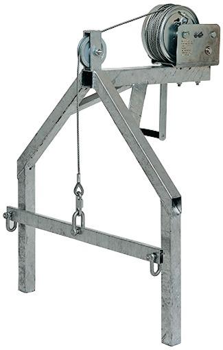 Produktbild Müba Handwinde mit Gestell 20 mtr. Seillänge