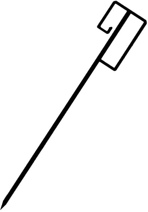 Produktbild Absperrhalter geschlossene Ausführung 1250 x 14 mm