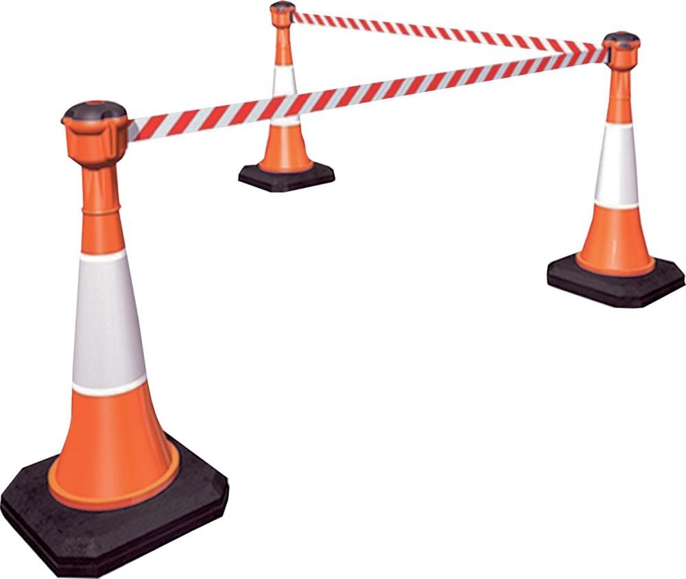 Produktbild Skipper Leitkegel 750 mm Kunststorange mit Reflektormanschette