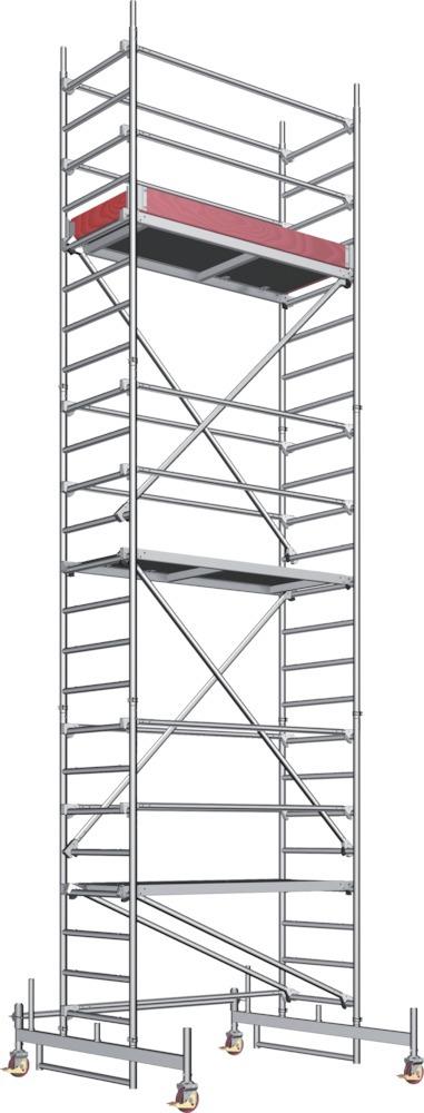 Produktbild Layher UNI-LEICHT Fahrgerüst P2 Arbeitshöhe 7,30 m