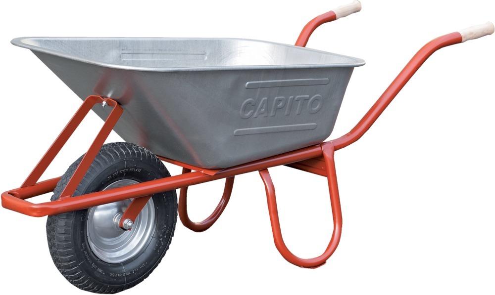 Produktbild Capito Tiefmuldenkarre Eurocar 100 Liter Luftrad