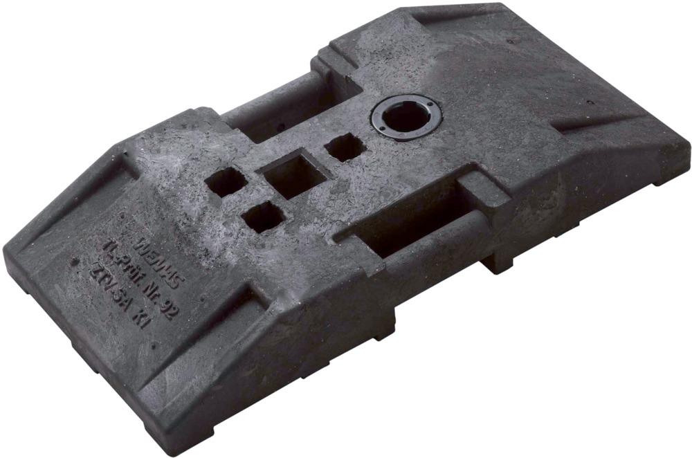 Produktbild Wemas Fussplatte MB-Tl 92 zu Sicherheitsbakensystem