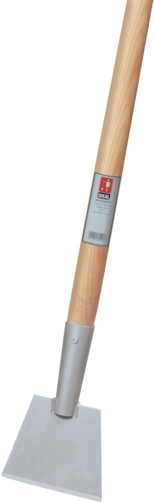 Produktbild Idealspaten Eisstösser Stahl gehärtet lackiert mit Stiel 140 x 180 mm