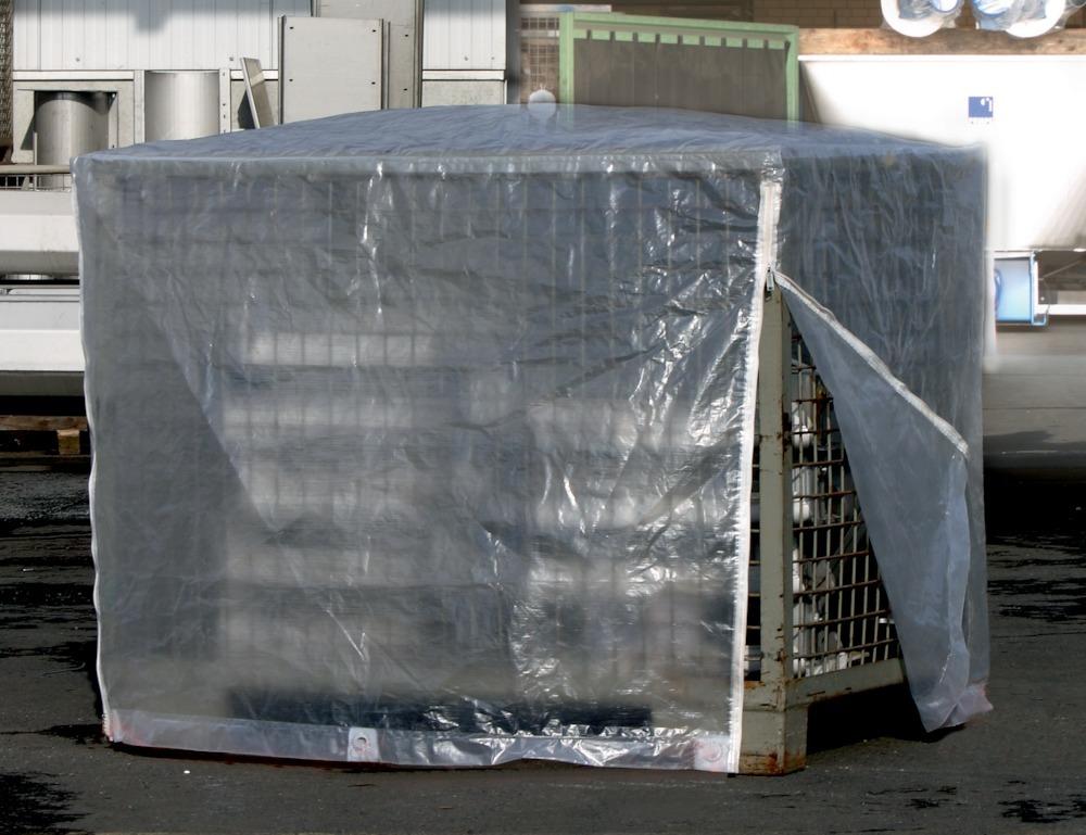 Produktbild Rainexo Abdeckhaube für Gitterbox transparent