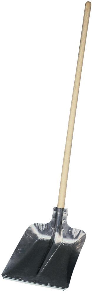 Produktbild Aluschaufel Gr. 9 mit Kante und Qualitätsstiel