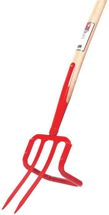 Produktbild Idealspaten Unkrautstecher mit Bügel 2 Bajonettzinken