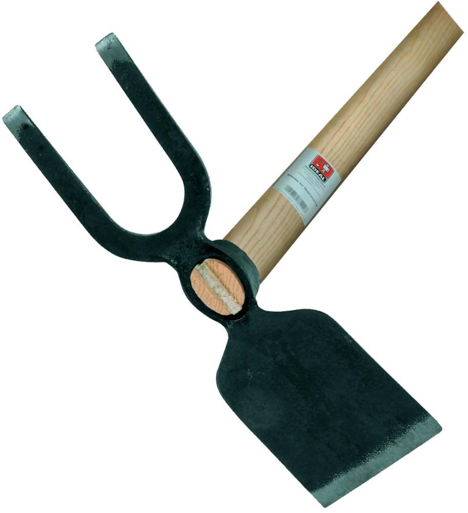 Produktbild Idealspaten Gartenhacke 2 zinkig Esche-Stiel 1350 mm Gr. 1