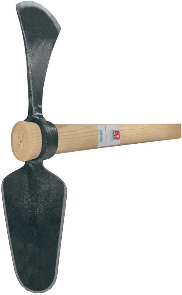 Produktbild Idealspaten Wiedehopfhacke Ovalblatt geschmiedet mit Stiel PIONIER