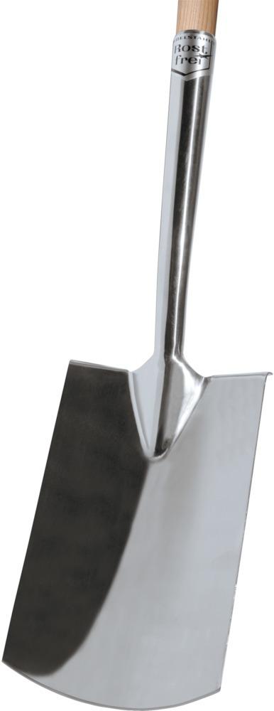 Produktbild Gärtnerspaten Edelstahl mit T-Stiel 850 mm Import