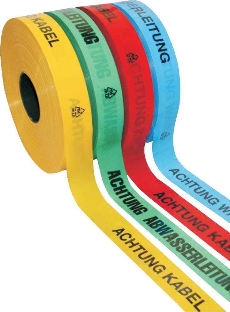 Produktbild Trassen Warnband 250 mt Achtung Abwasserleitung