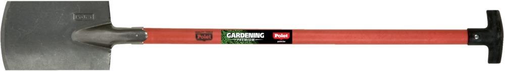 Produktbild Polet Gärtnerspaten Fiber 3001 T-Stiel 280 x 180 mm