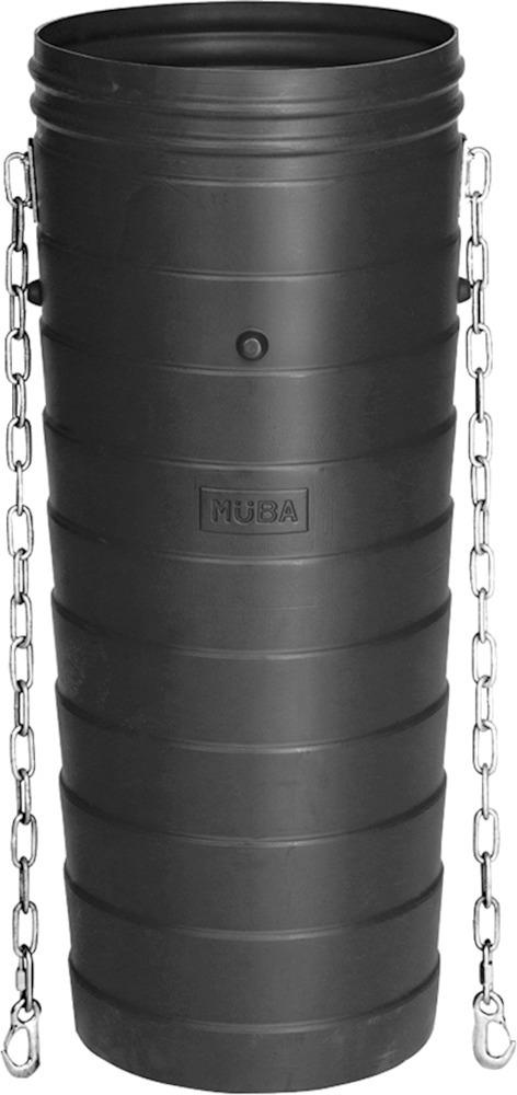 Produktbild Müba Schuttrutsche schwarz 1,1 mtr