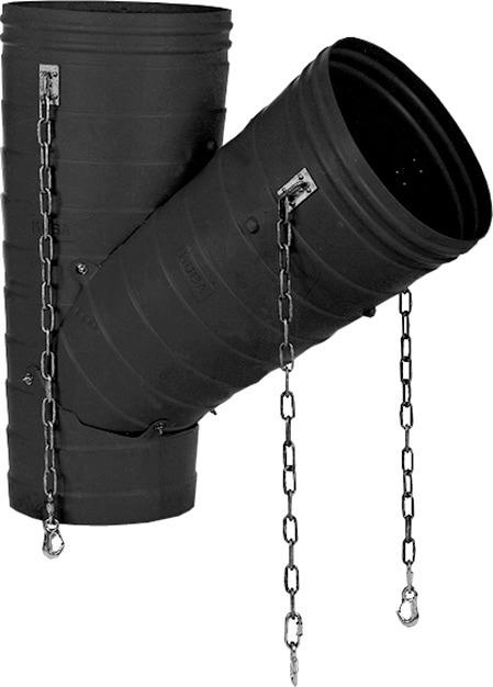 Produktbild Müba Schuttrohrabzweigung H 1,10 mtr Kunststoff