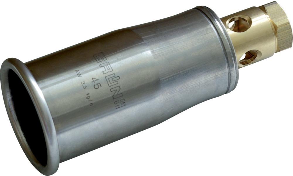 Produktbild Grün Brennerkopf Edelstahl D 45