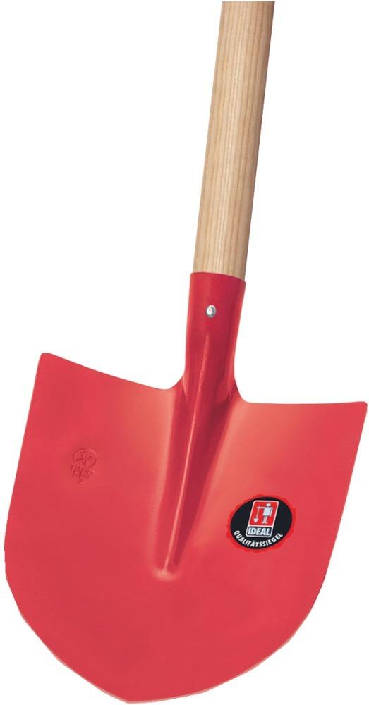 Produktbild Idealspaten Frankfurter Schaufel mit Esche-Stiel rot Gr. 5 DIAMANT-PIONIER bild 1