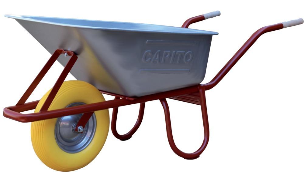 Produktbild Capito Schubkarre Eurocar 100 vollgeschäumtes Rad