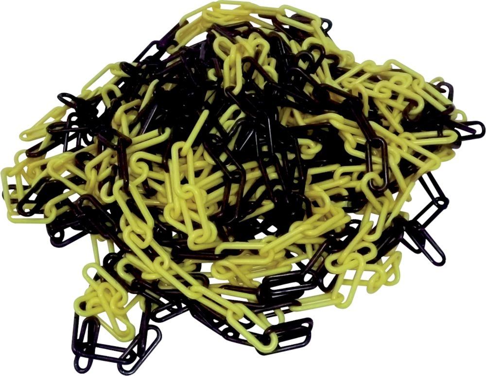 Produktbild Absperrkette Kunststoff 6 mm gelb schwarz