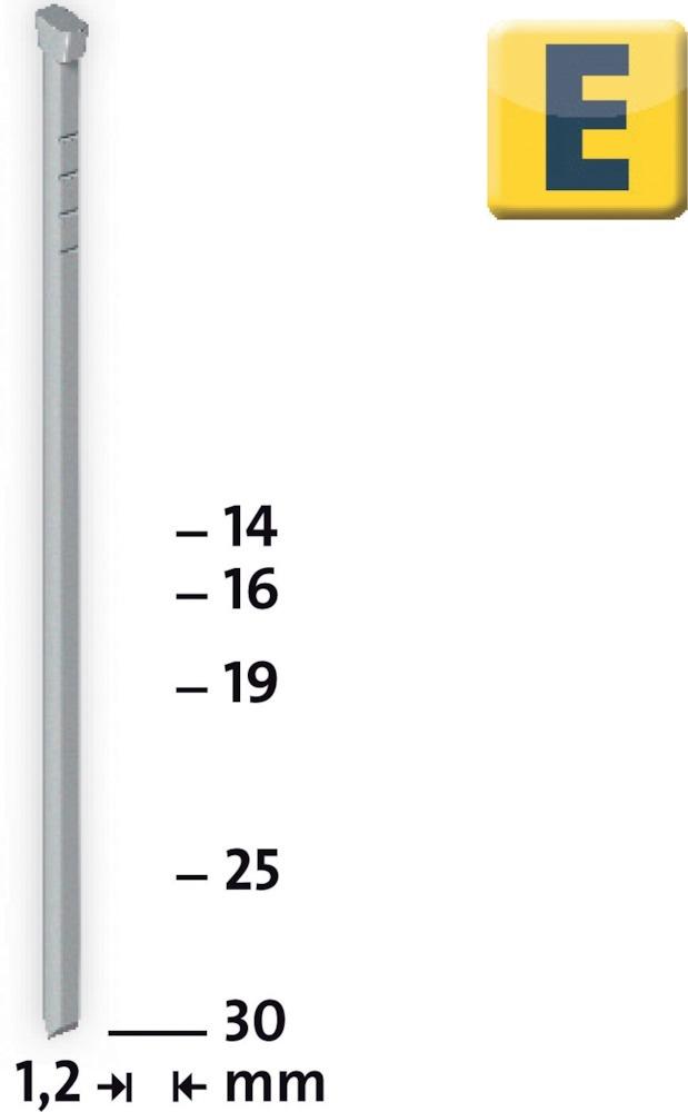 Produktbild Novus Nagel E Typ J a 2600 St 19 mm