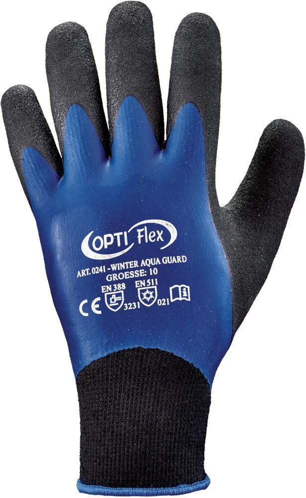 Produktbild Optiflex Strickhandschuh Winter Aqua Guard Latex Gr. 9