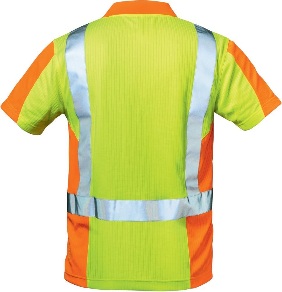 Produktbild Elysee Warn Poloshirt Zwolle gelb orange Gr. 3XL bild 4