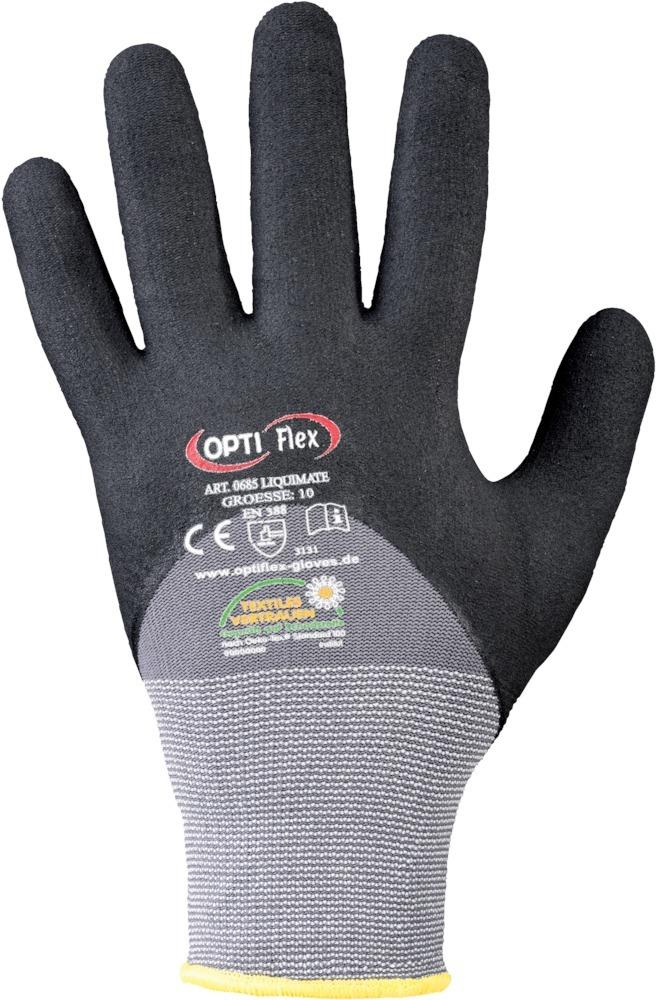 Produktbild Optiflex Handschuh Liquimate Nitril Gr.8