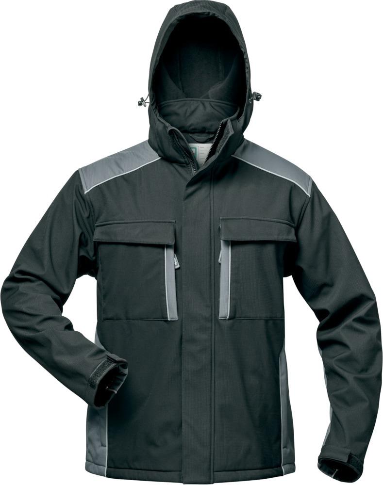 Produktbild Elysee Softshelljacke Posen schwarz grau Gr. XL