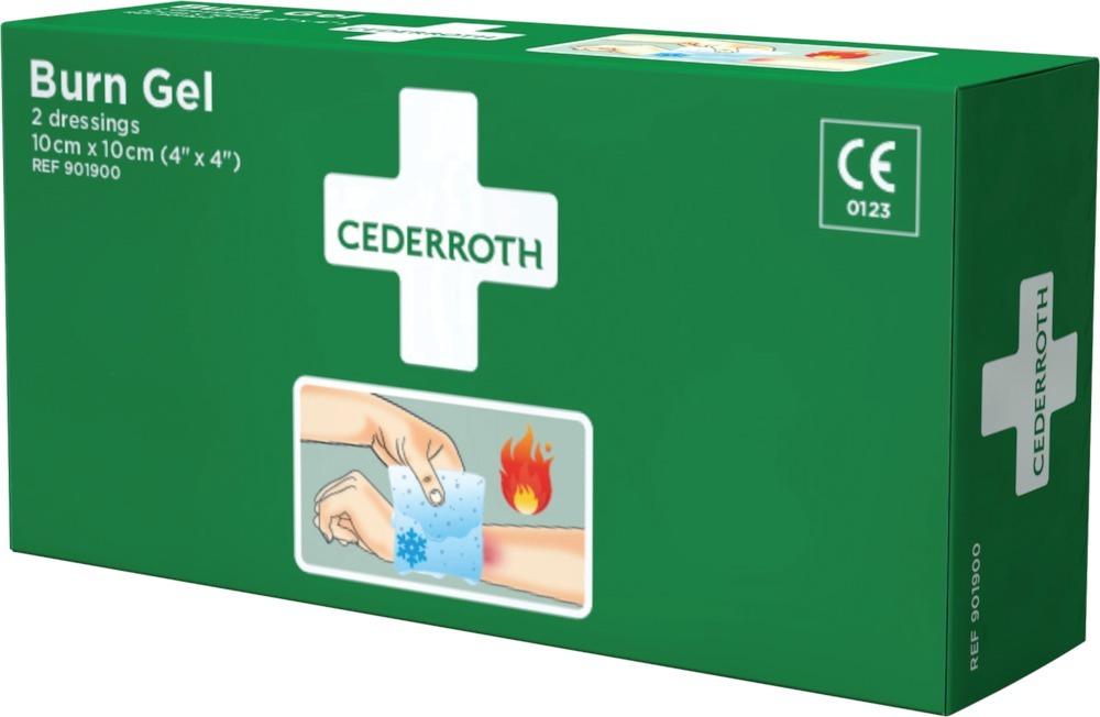 Produktbild Cederroth  Verbrennungsgel Kompresse Box mit 2 Stück