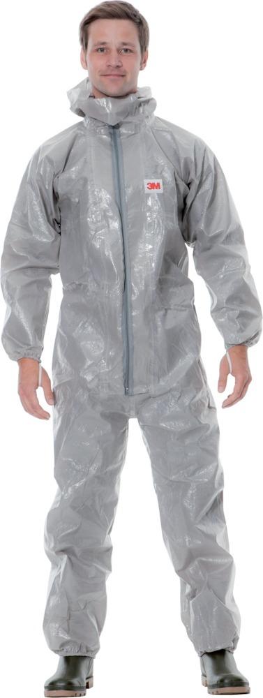 Produktbild 3M Schutzanzug 4570 grau Typ 3/4/5/6 Gr.4XL