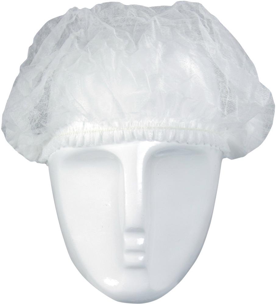 Produktbild Asatex Kopfhaube 52 cm Vlies weiß 100 Stck