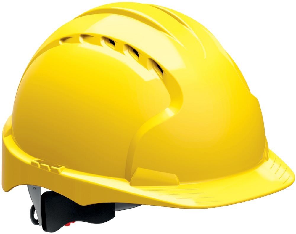 Produktbild JSP Schutzhelm EVO3 mit Drehverschluss EN 397 gelb