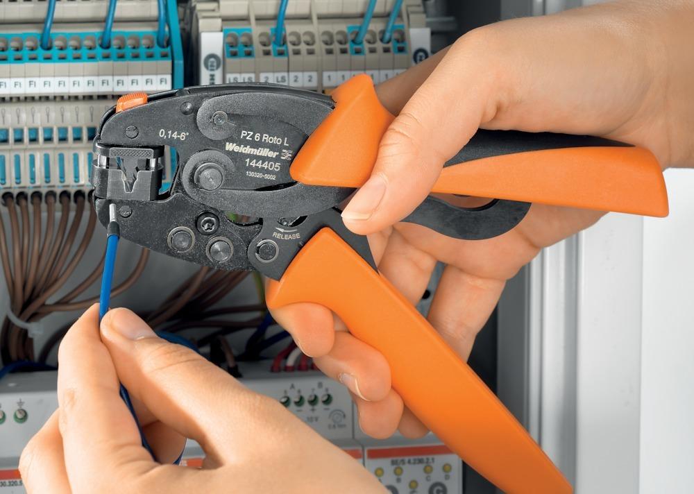 Produktbild Weidmüller Crimpwerkzeug PZ 6 roto L0,14- 6qmm bild 2