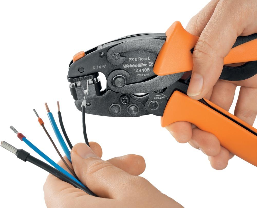 Produktbild Weidmüller Crimpwerkzeug PZ 6 roto L0,14- 6qmm bild 3