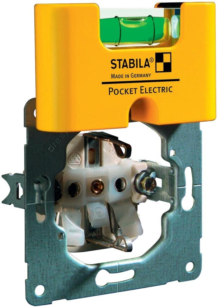 Produktbild Stabila Mini-Wasserwaage Pocket Electric 7cm SB
