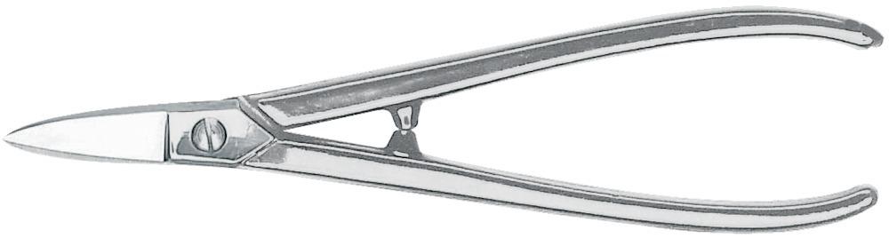 Produktbild Erdi Goldschmiedeschere 180mm gerade vernickelt