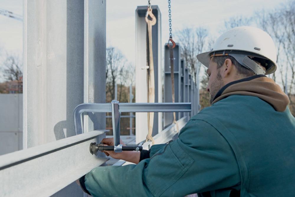 Produktbild Bessey Schlosserzwinge Ganzstahl1500x140mm bild 2