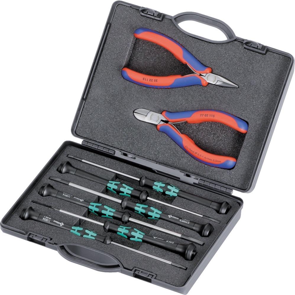 Produktbild Knipex Elektronikzangenset 8tlg bild 1