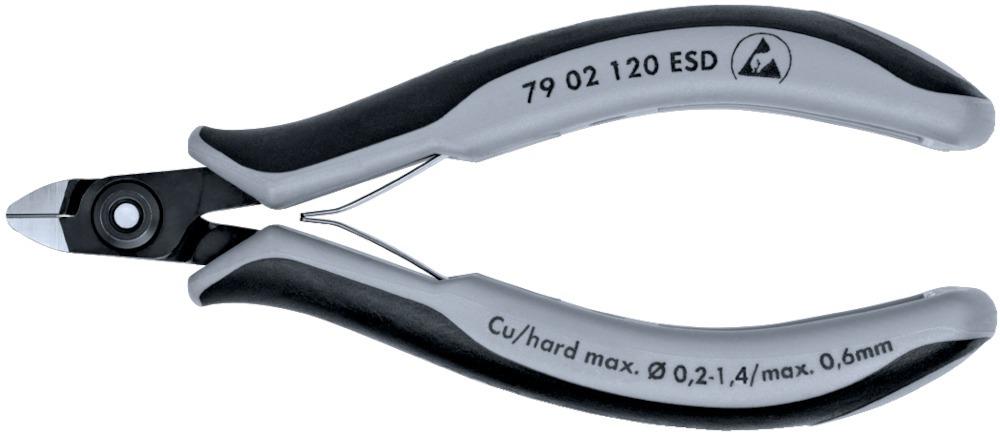 Produktbild Knipex Präz. Seitenschneider 120mm Nr.7902 ESD
