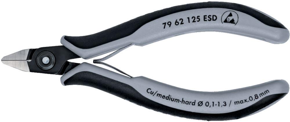 Produktbild Knipex Präz. Seitenschneider 125mm F4 K. spitz ESD