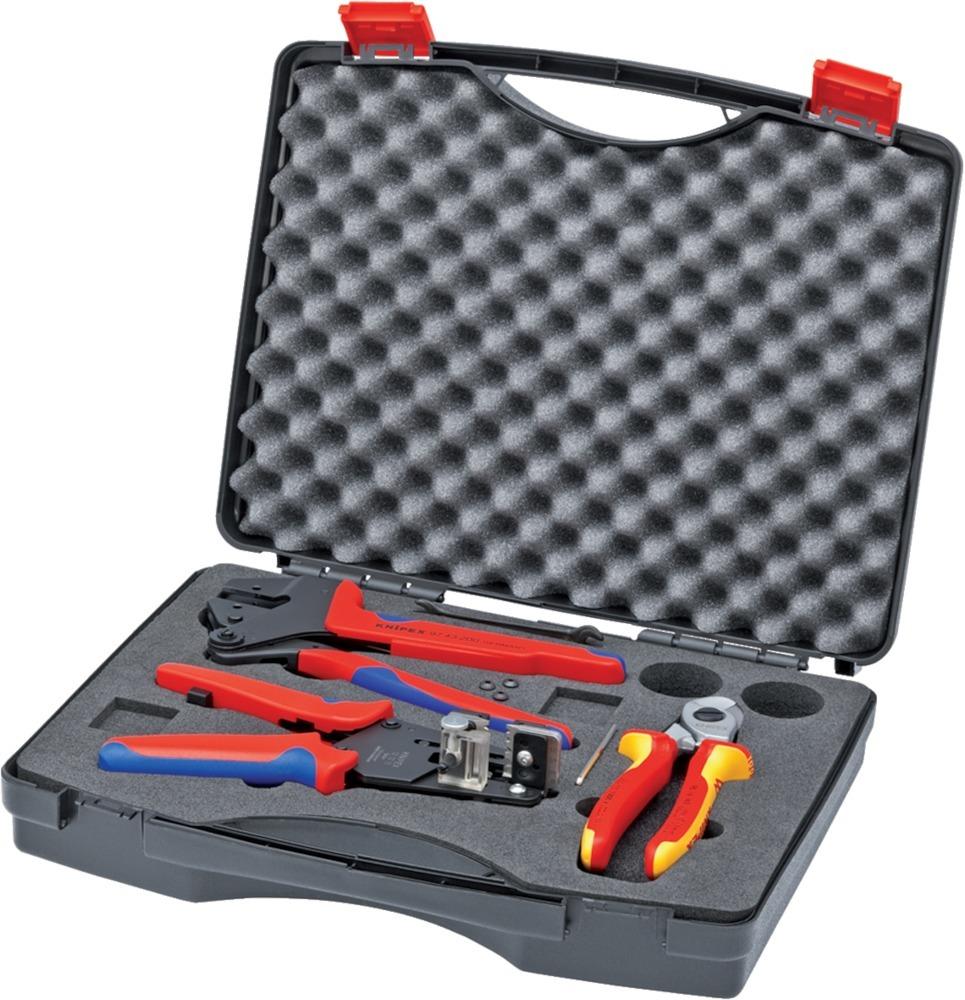 Produktbild Knipex Werkzeugkoffer 3tlg. für Photovoltaik