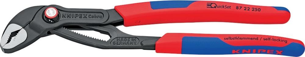 Produktbild Knipex Wapuzange Cobra QuickSet 250mm 2K 8722250