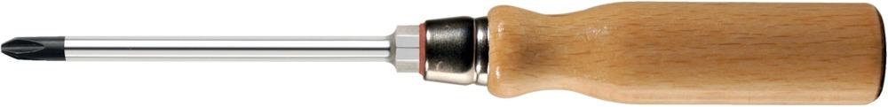 Produktbild Fortis Schraubendreher Holzheft PH2x100mm bild 1