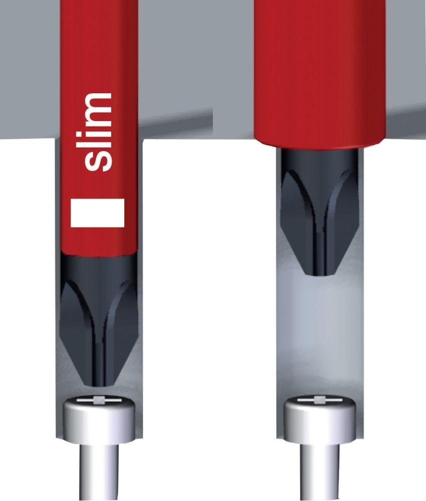 Produktbild Wiha Schraubendreher-Satz VDE 6tlg. slimFix PH bild 2