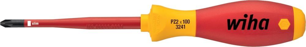 Produktbild Wiha Schraubendreher slimFix VDE PZ1x 80mm