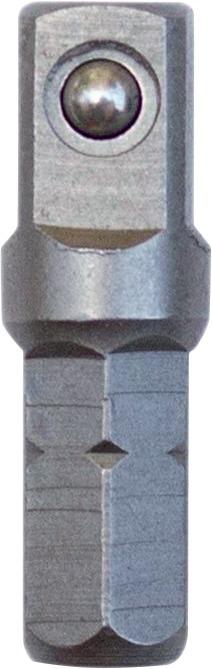 Produktbild Fortis Steckschlüssel-Adapter 1/4" für 1/4" Einsatz 25mm
