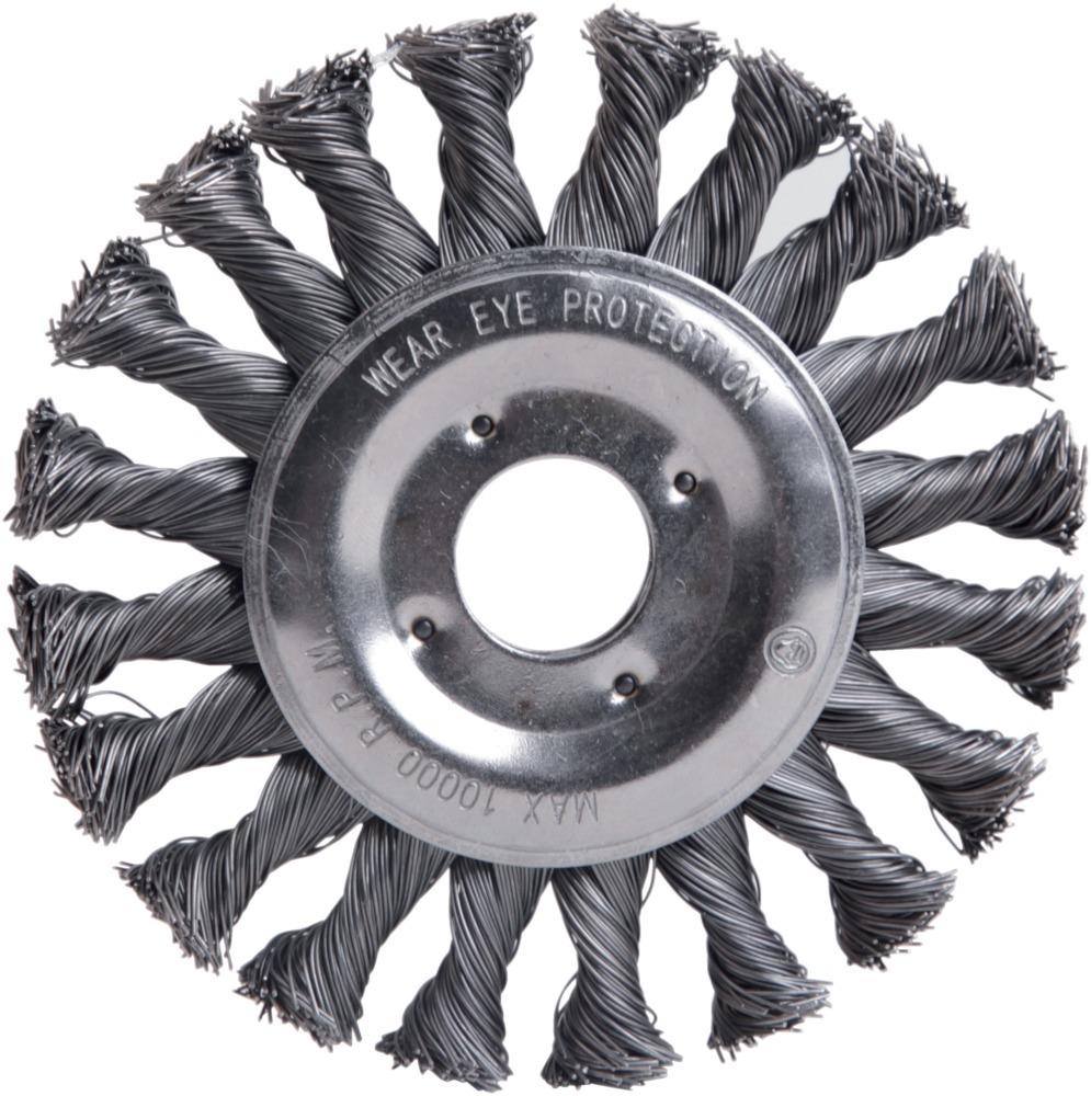 Produktbild Fortis Rundbürste Stahldraht 125x0,5mm gezopft