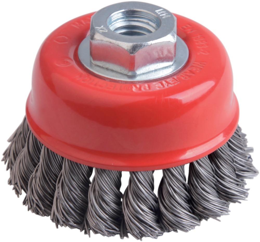 Produktbild Fortis Topfbürste Edelstahl 65 mm gezopft