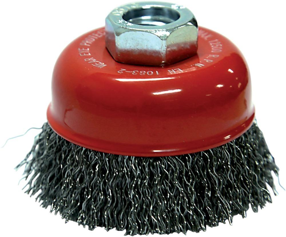 Produktbild Fortis Topfbürste Stahldraht 80 mm gewellt