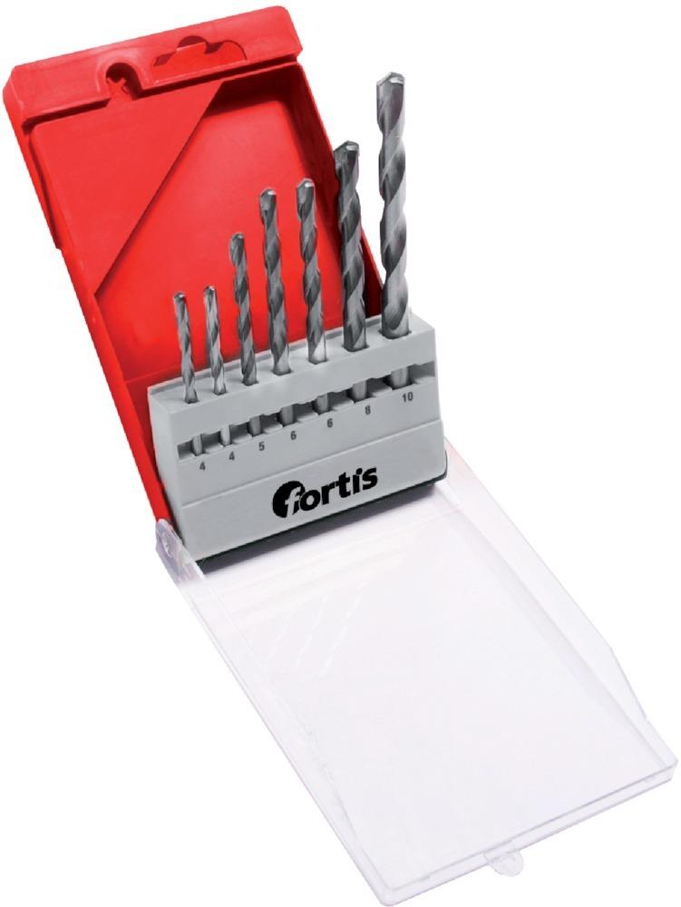 Produktbild Fortis Allzweckbohrer-Set 4tl. 4, 5, 6, 8mm