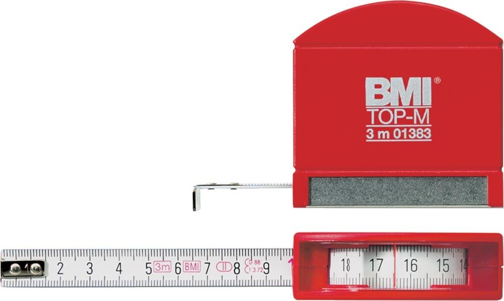 Produktbild BMI Taschenbandmaß mit Sichtfenster 2m x 13mm