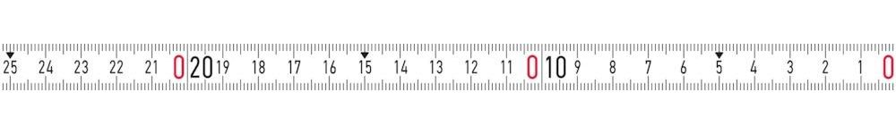 Produktbild BMI Bandmaß weiß 10m x 13mm selbstklebend LNR-SK bild 2